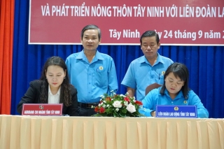 Ký kết thoả thuận hợp tác với Agribank Tây Ninh
