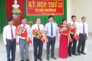 Tân Biên: Bầu bổ sung hai Phó Chủ tịch UBND huyện