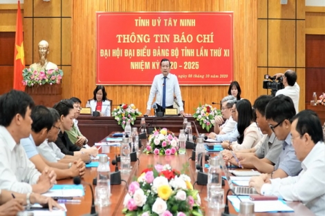 Tỉnh uỷ: Thông tin báo chí về Ðại hội đại biểu Ðảng bộ tỉnh lần thứ XI nhiệm kỳ 2020-2025