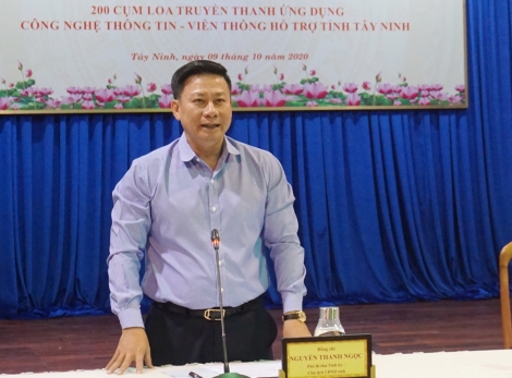 Bàn giao 200 cụm loa truyền thanh thông minh