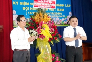 Họp mặt kỷ niệm 90 năm ngày thành lập Hội Nông dân Việt Nam