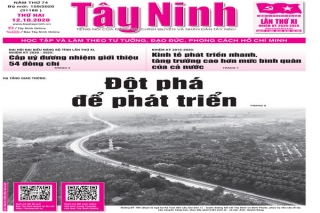 Điểm báo in Tây Ninh ngày 12.10.2020
