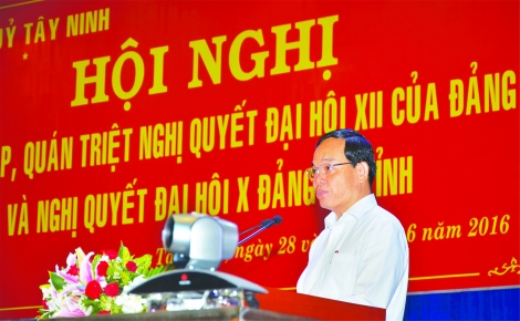Tây Ninh qua một nhiệm kỳ (2015 - 2020): Công tác xây dựng và hệ thống chính trị