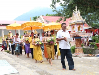 Lễ Dâng y Kathyna tại chùa Botumkirirangsey