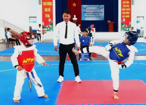 Bến Cầu tổ chức giải Teakwondo mở rộng