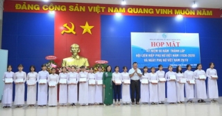 Trảng Bàng họp mặt kỷ niệm Ngày phụ nữ Việt Nam 20.10