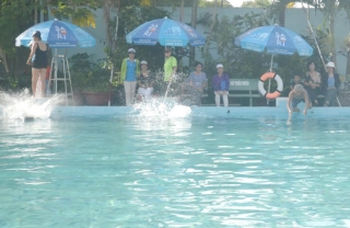 Hòa Thành: Tổ chức Giải Bơi lội người cao tuổi năm 2020.