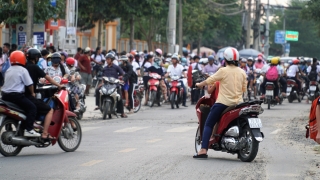 Cần sớm phân luồng giao thông khu vực Trường Liên cấp TTC Tây Ninh