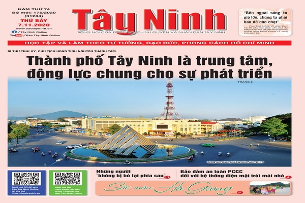 Điểm báo in Tây Ninh ngày 07.11.2020