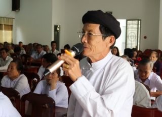 Đại biểu HĐND tỉnh và huyện Gò Dầu tiếp xúc cử tri xã Phước Thạnh