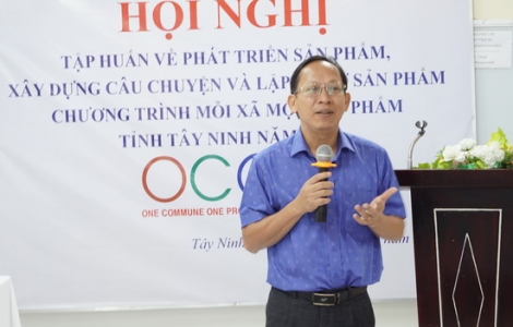 Tập huấn cho các đơn vị tham gia OCOP