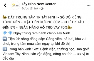 Dự án khu dân cư “Tây Ninh New Center” chưa được cấp phép tại Tây Ninh