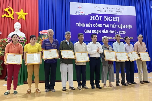 Châu Thành: Tổng kết công tác tiết kiệm điện giai đoạn 2019-2020