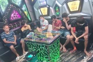 Công an thị trấn Gò Dầu: Phát hiện khách sử dụng ma túy trong quán Karaoke