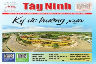 Điểm báo in Tây Ninh ngày 21.11.2020