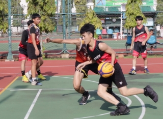 Tổ chức Giải bóng rổ 3x3 mở rộng tỉnh Tây Ninh lần I