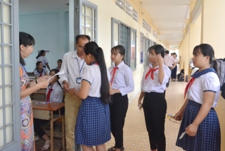 Huyện Tân Châu khai mạc kỳ thi chọn học sinh giỏi lớp 9 vòng huyện năm học 2020-2021
