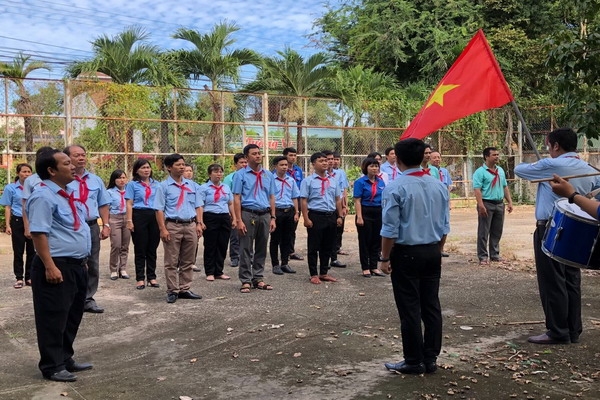 Huyện Dương Minh Châu: Tập huấn nghiệp vụ công tác Đội năm học 2020-2021