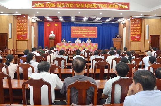 Tân Châu tiếp xúc, đối thoại giữa chính quyền và nhân dân năm 2020