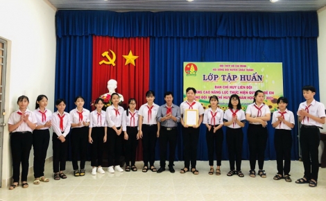 Châu Thành tập huấn Ban Chỉ huy Liên đội, năm học 2020 – 2021