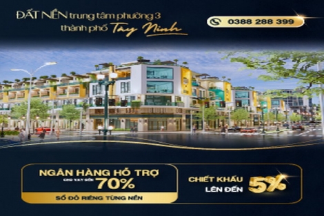 Thành phố Tây Ninh: Bất động sản thu hút đầu tư cuối năm 2020