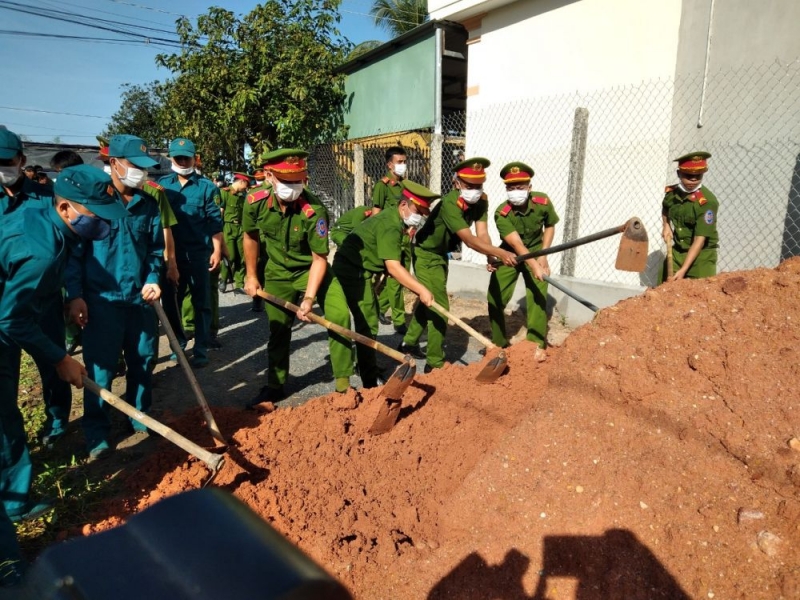 Huyện Bến Cầu ra quân làm công tác dân vận đợt 2 năm 2020