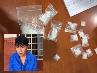Công an huyện Gò Dầu bắt đối tượng mua bán ma túy.