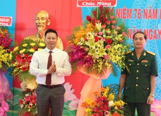 Bộ CHQS tỉnh họp mặt kỷ niệm ngày thành lập Quân đội Nhân dân Việt Nam