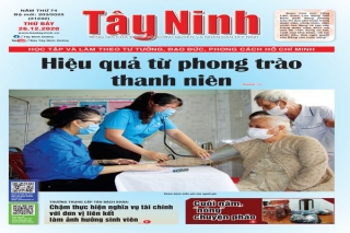 Điểm báo in Tây Ninh ngày 26.12.2020