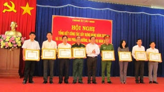 Thành ủy Tây Ninh tổng kết công tác xây dựng Đảng năm 2020
