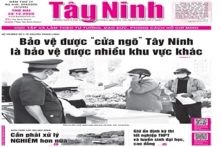 Điểm báo in Tây Ninh ngày 28.12.2020