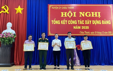 Châu Thành: Tổng kết công tác xây dựng Đảng năm 2020