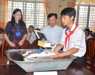 Tân Châu: Tổ chức Hội thi khoa học kỹ thuật dành cho học sinh THCS, năm học 2020-2021