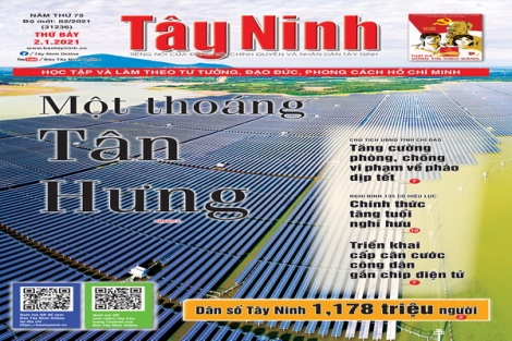 Điểm báo in Tây Ninh ngày 02.01.2021