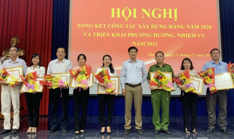 Tân Biên: Tổng kết công tác xây dựng Đảng năm 2020