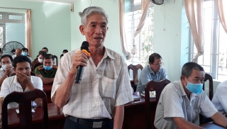 Đại biểu HĐND tỉnh, TP. Tây Ninh tiếp xúc cử tri phường Ninh Sơn