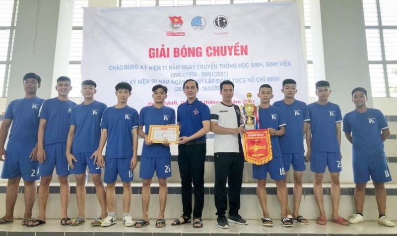 Hòa Thành: Tổ chức Giải Bóng chuyền Kỷ niệm 90 năm Ngày thành lập Đoàn TNCS Hồ Chí Minh