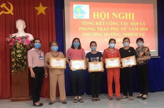 Hội Liên hiệp phụ nữ xã Phan: Tổng kết công tác hội phụ nữ năm 2020