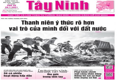 Điểm báo in Tây Ninh ngày 20.01.2021