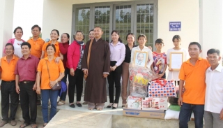 Hội Bảo trợ người khuyết tật và Bảo vệ quyền trẻ em tỉnh trao nhà tình thương tại Tân Biên, Châu Thành