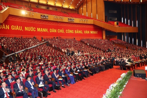 Khai mạc Đại hội đại biểu toàn quốc lần thứ XIII của Đảng