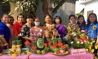 Huyện Dương Minh Châu: Tổ chức hội thi “Bánh tét ngày Xuân”