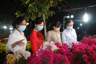 Thành phố Tây Ninh: Khai mạc Chợ hoa Xuân Tân Sửu 2021