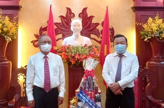 Hội Thánh Tin Lành Việt Nam (miền Nam) thăm, chúc tết Tỉnh uỷ
