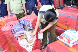 Tây Ninh: Thuốc lá ngoại nhập lậu vẫn còn bán trên thị trường nội địa