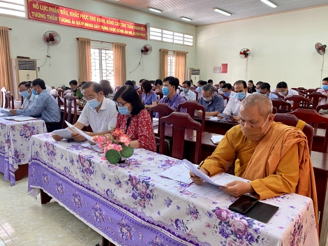 Hướng dẫn nội dung, trình tự, thủ tục giới thiệu người ứng cử, làm hồ sơ ứng cử đại biểu HĐND huyện nhiệm kỳ 2021-2026