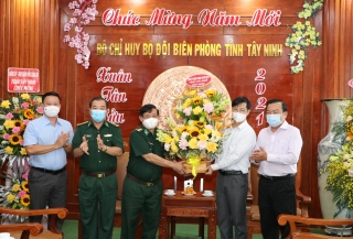 Lãnh đạo tỉnh chúc mừng BĐBP Tây Ninh nhân Ngày truyền thống 3.3