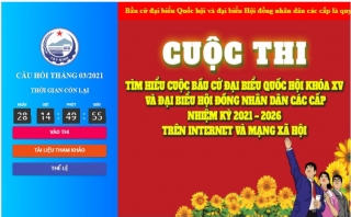 Tây Ninh: Phát động Cuộc thi tìm hiểu bầu cử đại biểu Quốc hội khoá XV và đại biểu Hội đồng nhân dân các cấp nhiệm kỳ 2021 – 2026