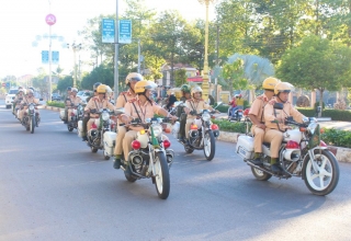 Tây Ninh: Phát động phong trào thi đua bảo đảm trật tự, an toàn giao thông năm 2021