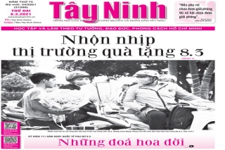 Điểm báo in Tây Ninh ngày 08.03.2021